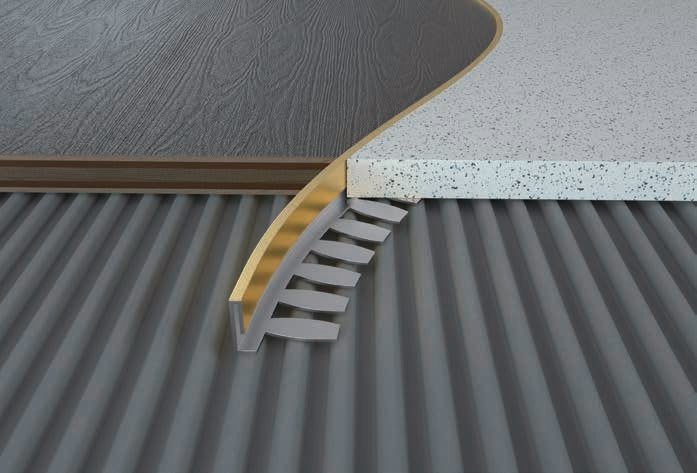 Tile Profiles for Transitions - SBP019 - STAINLESS STEEL