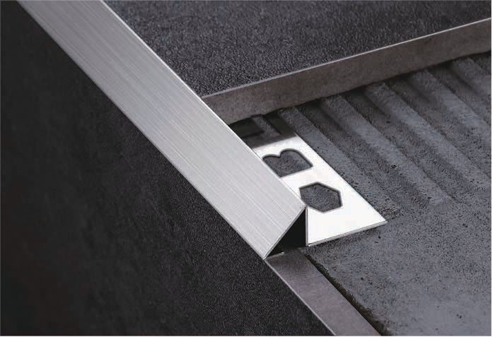 Tile Profile - SLP120 - STAINLESS STEEL